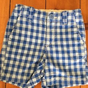 Gap checked shorts
